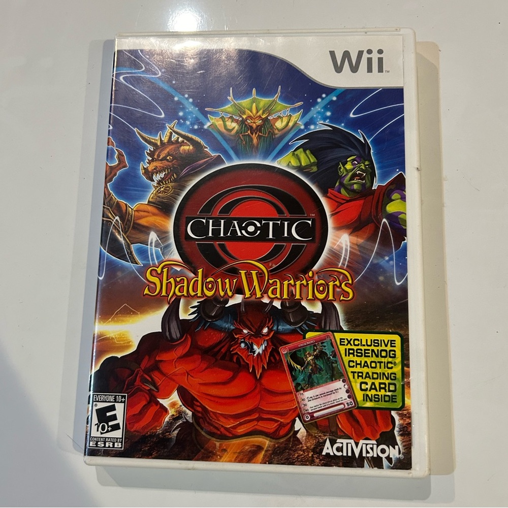 Wii CD Game‎ -shadow warriors
